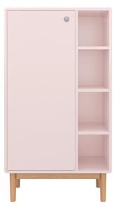 Ružičasti visok/zidni kupaonski ormarić 66x100 cm Color Bath – Tom Tailor