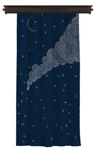Tamnoplava zavjesa Cipcici, 260 x 140 cm