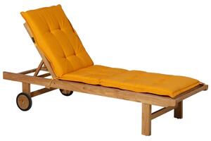 Madison jastuk za ležaljku za sunčanje Panama 200 x 65 cm zlatni sjaj