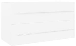 VidaXL Ormarić za umivaonik bijeli 90 x 38,5 x 48 cm od iverice
