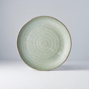 Zeleni keramički tanjur MIJ Fade, ø 24 cm