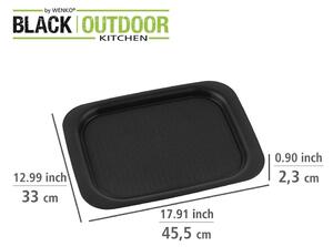 Crni pladanj za posluživanje Wenko Black Outdoor Kitchen