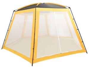 Šator za bazen od tkanine 590 x 520 x 250 cm žuti