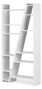 Bijeli stalak za knjige TemaHome Delta