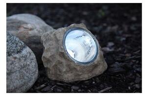 Vanjska solarna LED svjetiljka Star Trading Rocky, visina 11 cm