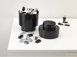 Okrugla crna kutija za pohranu LEGO®