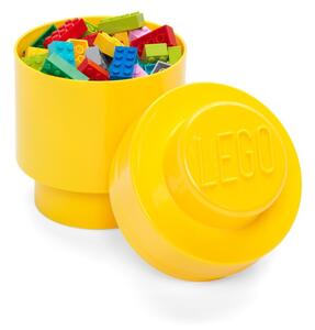 Žuta okrugla kutija LEGO® , ⌀ 12,5 cm