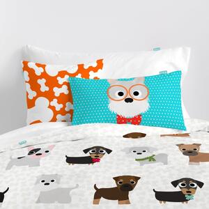 Dječja pamučna posteljina Mr. Fox Dogs, 140 x 200 cm