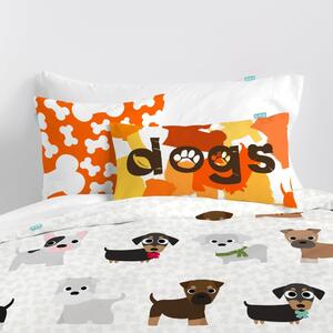 Dječja pamučna posteljina Mr. Fox Dogs, 140 x 200 cm