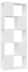 VidaXL Ormarić za knjige / sobna pregrada bijeli 60x24x155 cm iverica