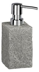 Sivi dozator za sapun Wenkooo Granite 210 ml
