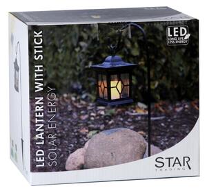 LED solarna vrtna lampa Star Trading Light, visina 14,5 cm