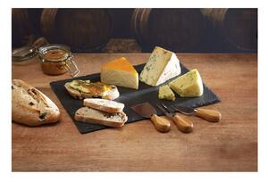 Set noževa za sir i ploča za rezanje Kitchen Craft 35 x 25 cm