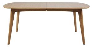 Blagovaonski stol na razvlačenje u dekoru hrasta Actona Marte Dining, 180 x 102 cm