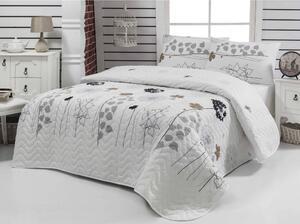Lagani prošiveni prekrivač za bračni krevet s jastučnicama Atlantis, 200 x 220 cm