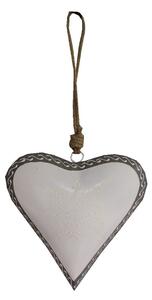 Dekorativno srce Antic Light Heart, 20 cm