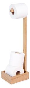 Drveni stalak za toalet papir od hrastovog drveta Wireworks Mezza