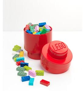 Crvena okrugla kutija LEGO®, ⌀ 12,5 cm