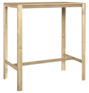 VidaXL Barski stol 110 x 60 x 110 cm od impregnirane borovine