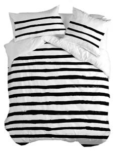 Pamučna navlaka za prekrivač Blanc Stripes 140 x 200 cm