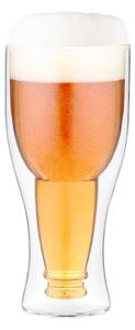 Čaša za pivo s dvostrukom staklenom stijenkom Vialli Design, 350 ml