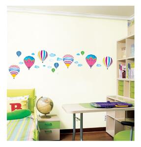 Set zidnih dječjih naljepnica Ambiance Balloons