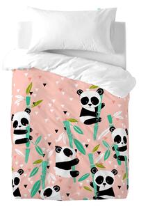 Dječja pamučna posteljina Moshi Moshi Panda Garden, 100 x 120 cm