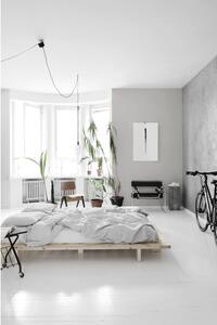 Bračni krevet od borovine s podnicom 140x200 cm Japan – Karup Design