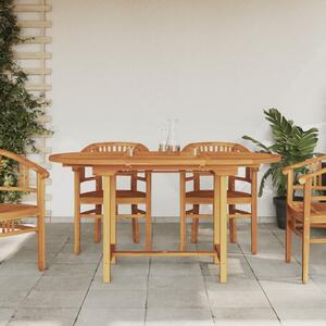 VidaXL Vrtni stol na razvlačenje 110-160x80x75 cm od masivne tikovine