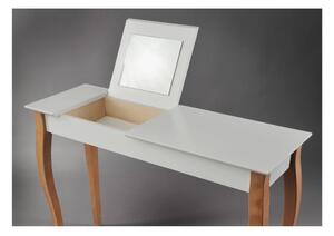 Bijeli toaletni stolić sa zrcalom Ragaba Dressing Table, duljina 105 cm