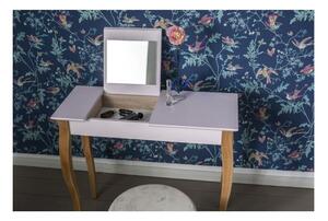 Bijeli toaletni stolić sa zrcalom Ragaba Dressing Table, duljine 65 cm