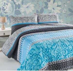 Lagani prošivenii prekrivač za bračni krevet s jastučnicama Wayne, 200 x 220 cm