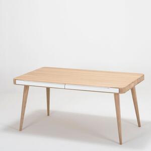 Blagovaonski stol od hrastovog drveta Gazzda Ena Two, 140 x 90 cm