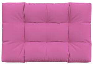 VidaXL Jastuk za palete ružičasti 120 x 80 x 12 cm od tkanine