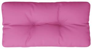VidaXL Jastuk za palete ružičasti 80 x 40 x 12 cm od tkanine