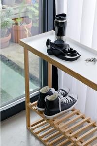 Stolić za odlaganje stvari/za cipele s bijelom pločom Wireworks Hello Storage
