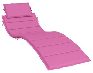VidaXL Jastuk za ležaljku za sunčanje ružičasti od tkanine Oxford