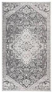VidaXL Vanjski tepih ravno tkanje 115 x 170 cm svjetlosivi