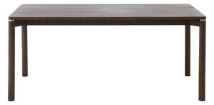 Smeđi proširiv blagovaonski stol 95x180 cm Arun – Unique Furniture