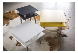 Ragaba Square bijeli stolić za kavu, 55X55 cm