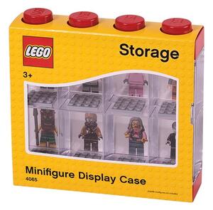 Crveno-bijela kolekcionarska kutija za 8 figurica LEGO®