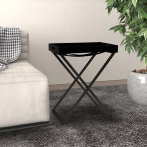 VidaXL Sklopivi stol crni 48 x 34 x 61 cm MDF