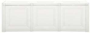 VidaXL Kutija za jastuke bijela 125 x 40 x 42 cm 130 L