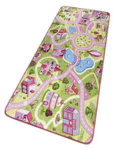 Dječji tepih s ružičastim detaljima Hanse Home City, 140 x 200 cm
