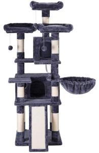 XXL Cat stan 168 cm, Smoky grey | SONGMICS