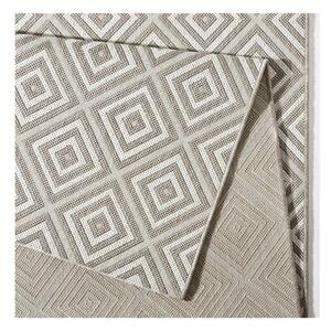 Sivi vanjski tepih NORTHRUGS Karo, 80 x 150 cm