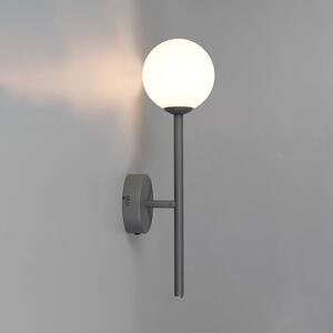 Trio Lighting Zidna svjetiljka Firano, antracit, visina 42 cm, metal, Crno, Dnevni boravak/blagovaonica, Metal