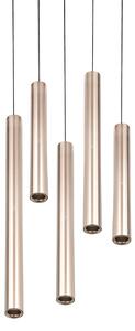 Trio Lighting Arimato LED viseća svjetiljka, Ø 35 cm, krem boje, metal, CCT, Bež, Dnevni boravak/blagovaonica, Metal
