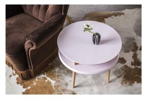 Ružičasti stolić Ragaba UFO, Ø 57 cm