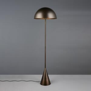 Trio Lighting Alfie podna lampa, platinaste boje, visina 130 cm, metal, E27, Metalik, Dnevni boravak/blagovaonica, Metal